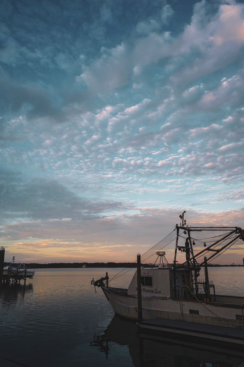 BlackDadTally's tweet photo. My squad and I visited “Seinyard” at Rock Landing in Panacea, Florida. It was perfect timing as the sun was beginning to set. The gnats were terrible though. 😩😩 #seinyard #panaceafl #wakullacounty #seafood #sunset #water #fishingboat #photography #iphoneediting #bird https://t.co/ytAFCTfoCc