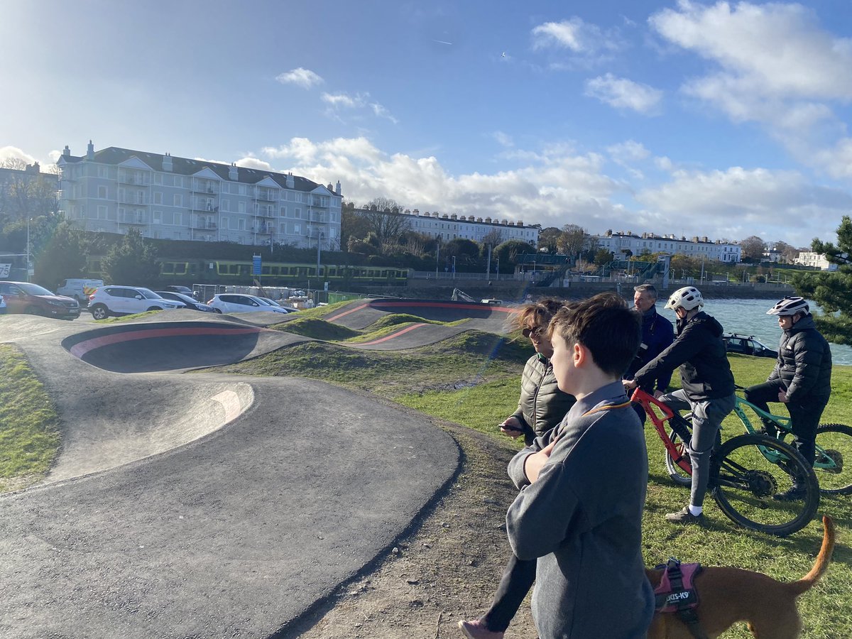 dunlaoghairecra's tweet photo. Official Opening of the skatepark in Dún Laoghaire today, lovely day for it! https://t.co/ei7M64aJqQ