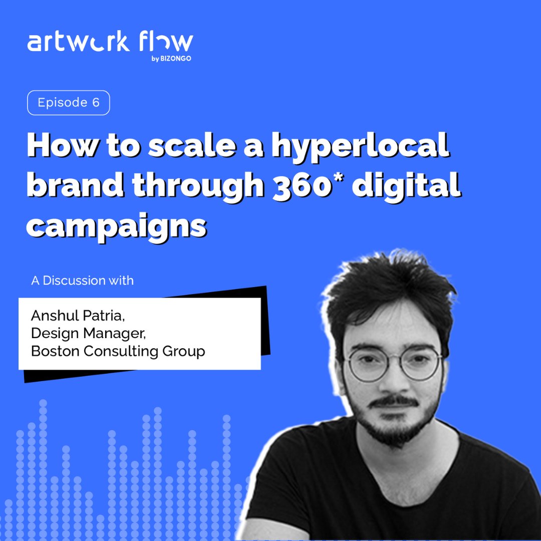 ArtworkFlowHQ's tweet image. Discover Anshul&apos;s insights from shaping brands like Swiggy, Zolo, and Razorpay, the secrets of creating powerful connections for hyperlocal brands, and crafting seamless online-to-offline brand experiences tomorrow. 

#design #branding #creativeoperations
