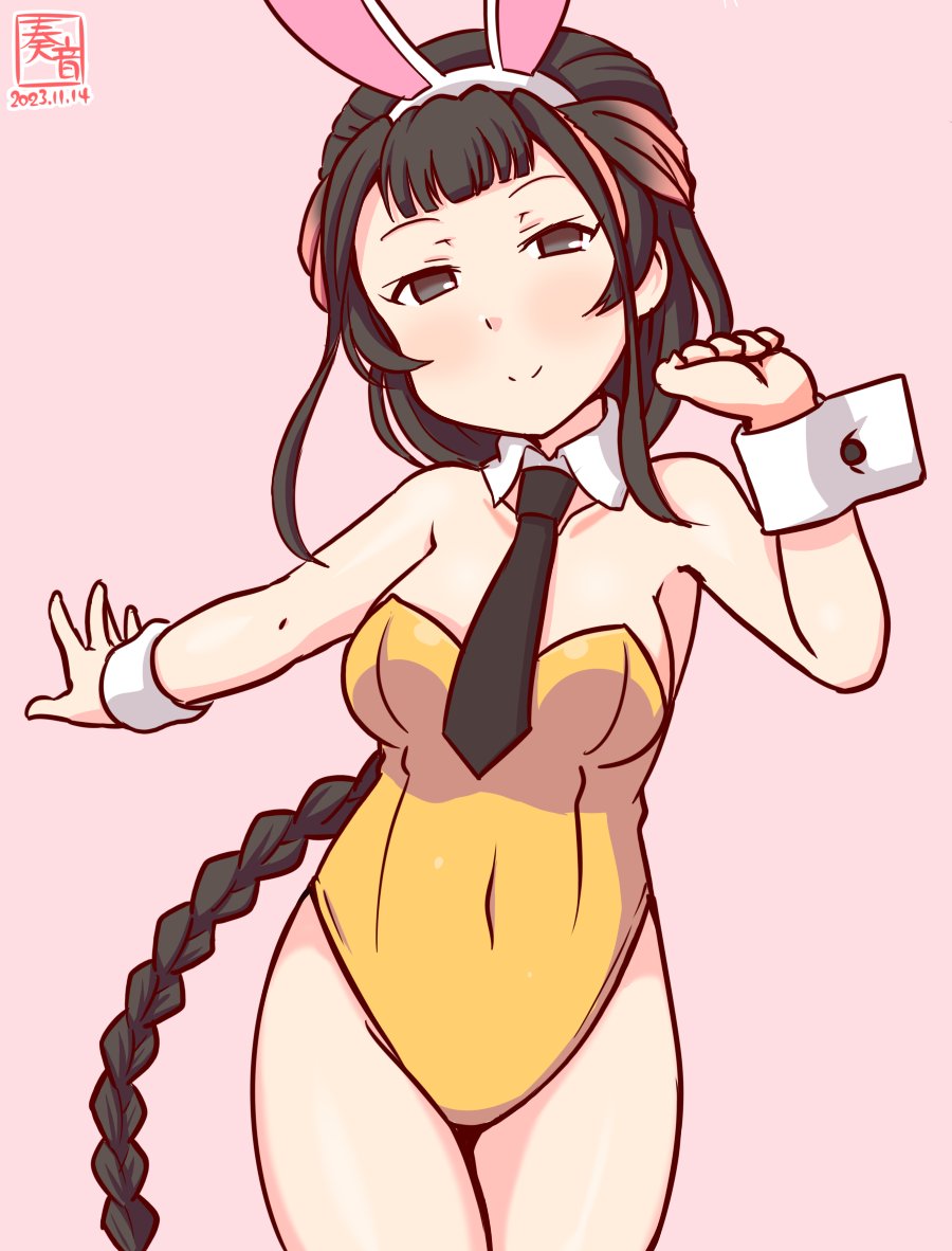 「提督殿、自分も何卒ご活用を…お願いしたい…です♥」

#艦これ版真剣お絵描き60分一本勝負_20231114
#山汐丸 