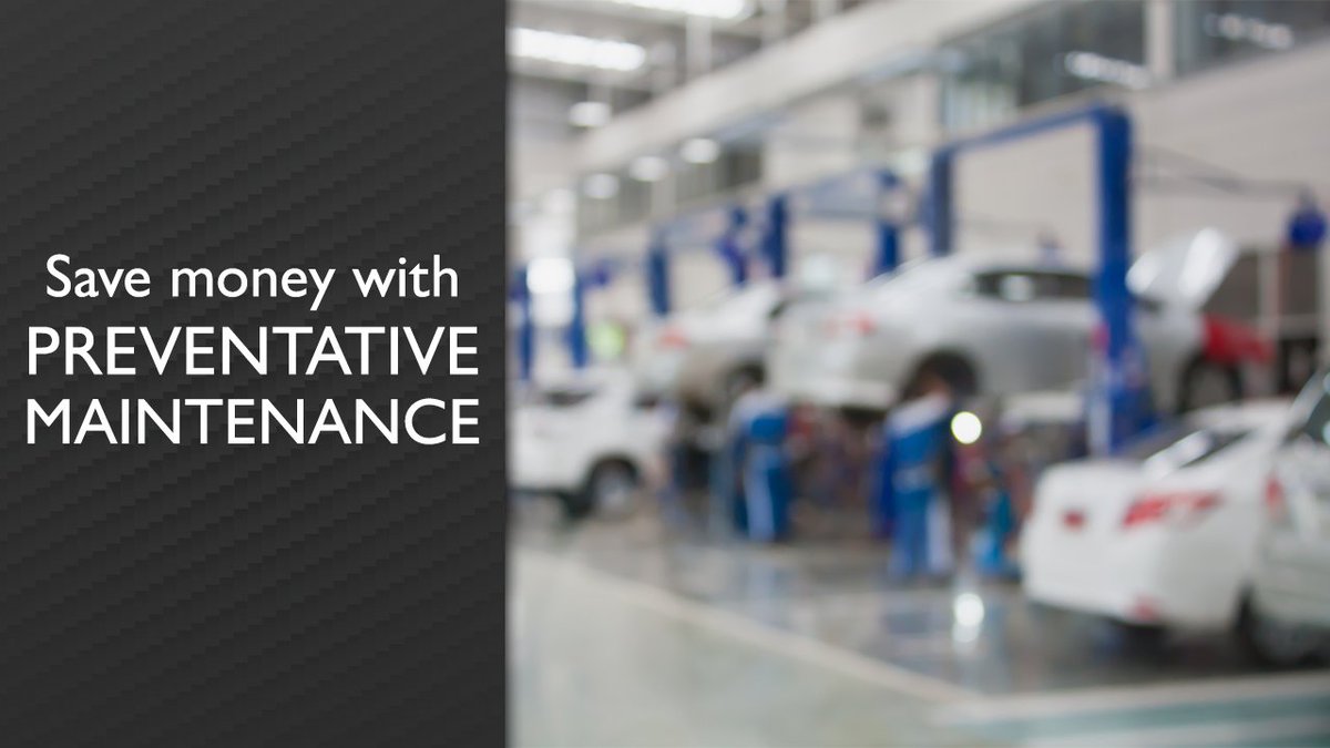 Preventative maintenance keeps your vehicle from needing pricey repairs!