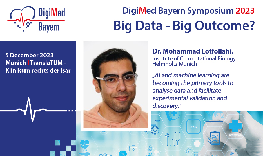 BioM Biotech Cluster Development (@biom_munich) on Twitter photo “#AI and #machinelearning are becoming the primary tools to analyse data and facilitate experimental validation and discovery”, says our confirmed #DigiMedBayern Symposium speaker👨🔬 Dr. Mohammad Lotfollahi of <a href="/HelmholtzMunich/">Helmholtz Munich | @HelmholtzMunich</a>.
Register for 5 Dec.:➡️pretix.eu/bio-m/dbs2023/ “#AI and #machinelearning are becoming the primary tools to analyse data and facilitate experimental validation and discovery”, says our confirmed #DigiMedBayern Symposium speaker👨🔬 Dr. Mohammad Lotfollahi of <a href="/HelmholtzMunich/">Helmholtz Munich | @HelmholtzMunich</a>.
Register for 5 Dec.:➡️pretix.eu/bio-m/dbs2023/