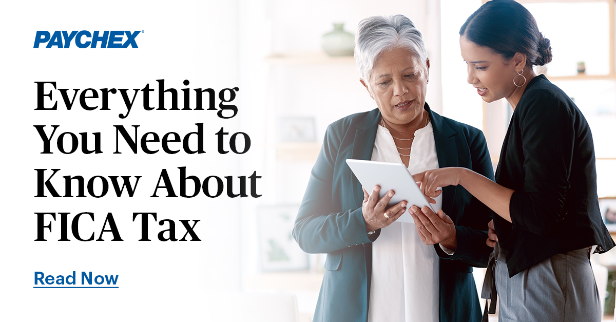 Paychex on X: With the possibility of FICA tax rates fluctuating each  year, it's essential to stay informed. Discover everything you need to know  about these taxes and how to calculate them.