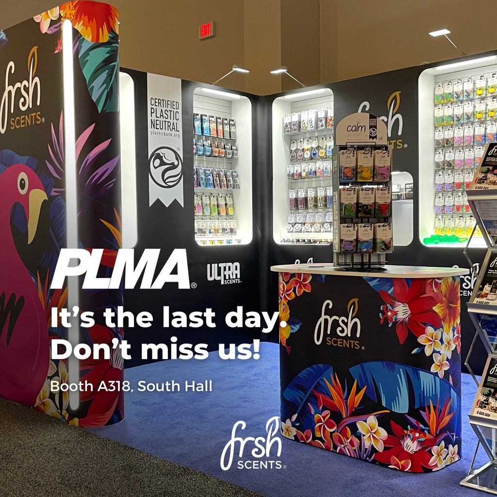 It’s the final day of PLMA! 

If you haven’t made it to the event this year and you’re curious to find out more about our private label opportunities, just get in touch!

frshscents.com/contact

#plma #plma2023 #frshscents #privatelabel #privatelabelling
