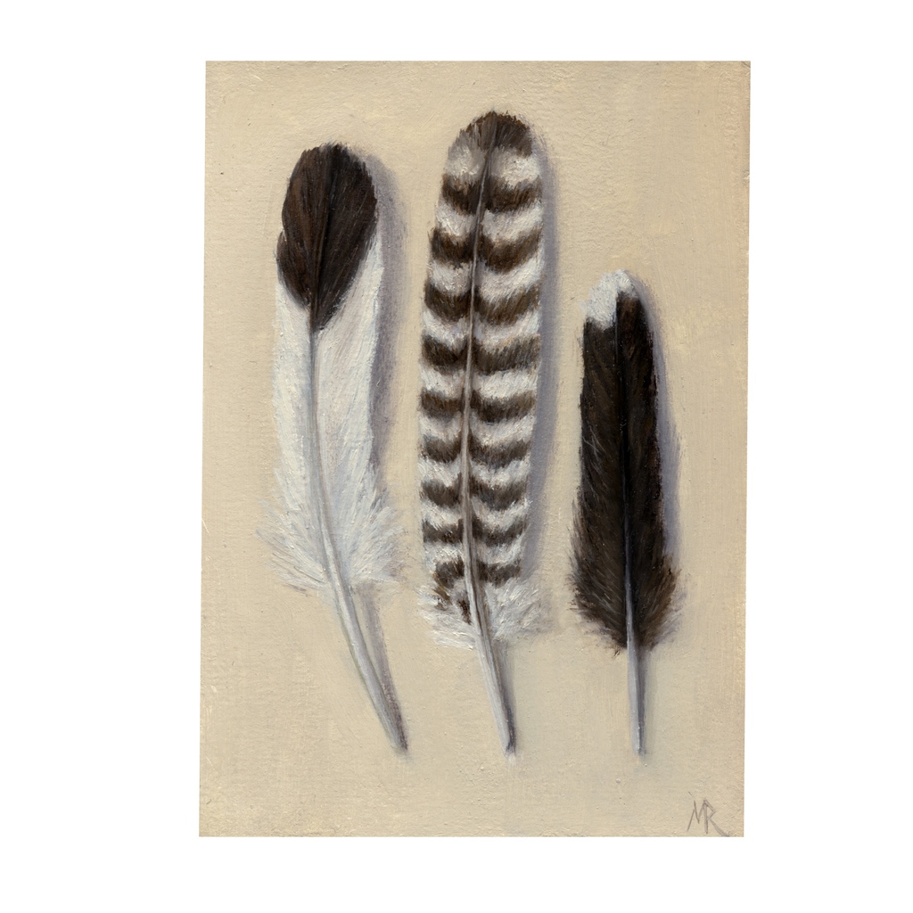 ‘Chelsea Bun’, ‘Measure For Measure’ &amp; ‘Beach Combing’ by Marie Robinson (Oil on primed card paper - Signed on Verso)⁠ 🟥 Curated by Art on a Postcard

Bidding open until November 23
Bid NOW: bit.ly/3MtyatW
RSVP for our PV: bit.ly/47cNQtw