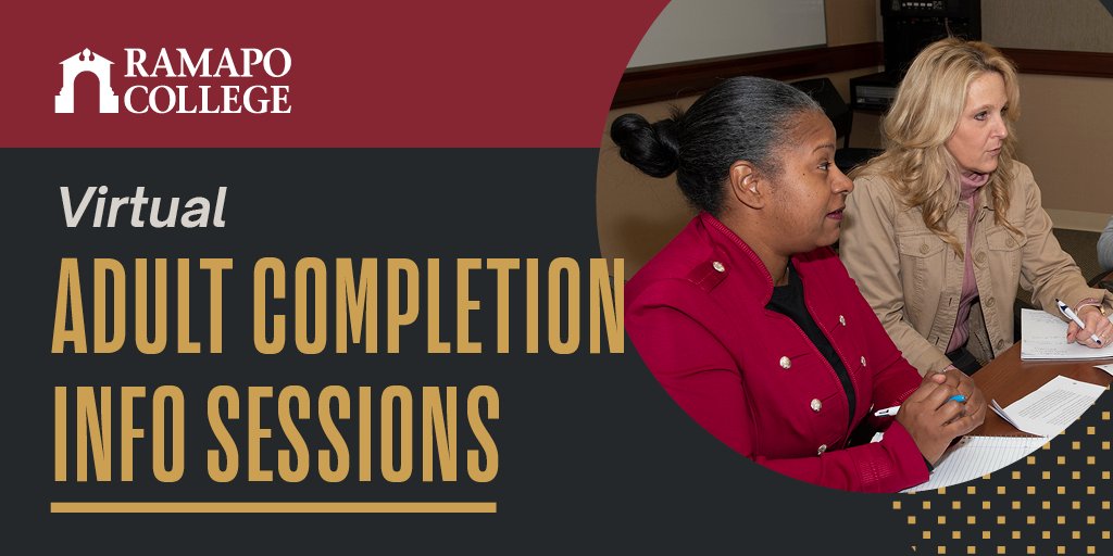 Bold doesn't look back. Complete your degree your way with Ramapo College! Find out how by attending our virtual Adult Info Session tomorrow, November 15 at 6:30 pm EST: apply.ramapo.edu/portal/adult-i…