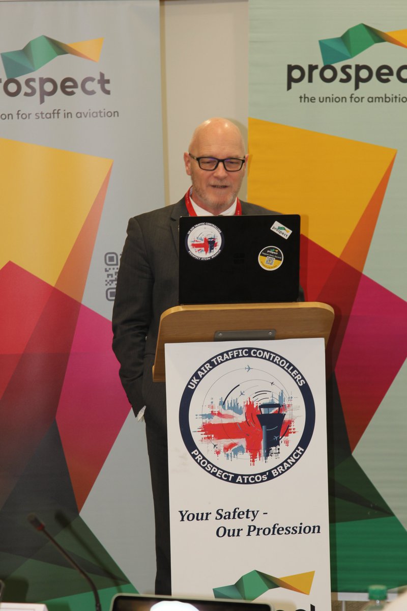ATCOs’ Branch (@atcosbranch) on Twitter photo Steve Jary <a href="/ProspectUnion/">Prospect Union</a> National Officer makes his address to the <a href="/ATCOsBranch/">ATCOs’ Branch</a> Conference. Steve Jary <a href="/ProspectUnion/">Prospect Union</a> National Officer makes his address to the <a href="/ATCOsBranch/">ATCOs’ Branch</a> Conference.