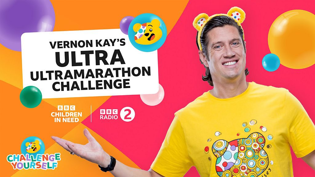 GuiseleyLadies's tweet photo. Good Luck to @vernonkay at @bbcradio2 who is doing the Ultra Marathan Challenge today for @bbccin .. everyone at Eccleshill United Women FC wish you the best of luck 🤞🏼 🙌🏻 🐻 https://t.co/C25biDu7So