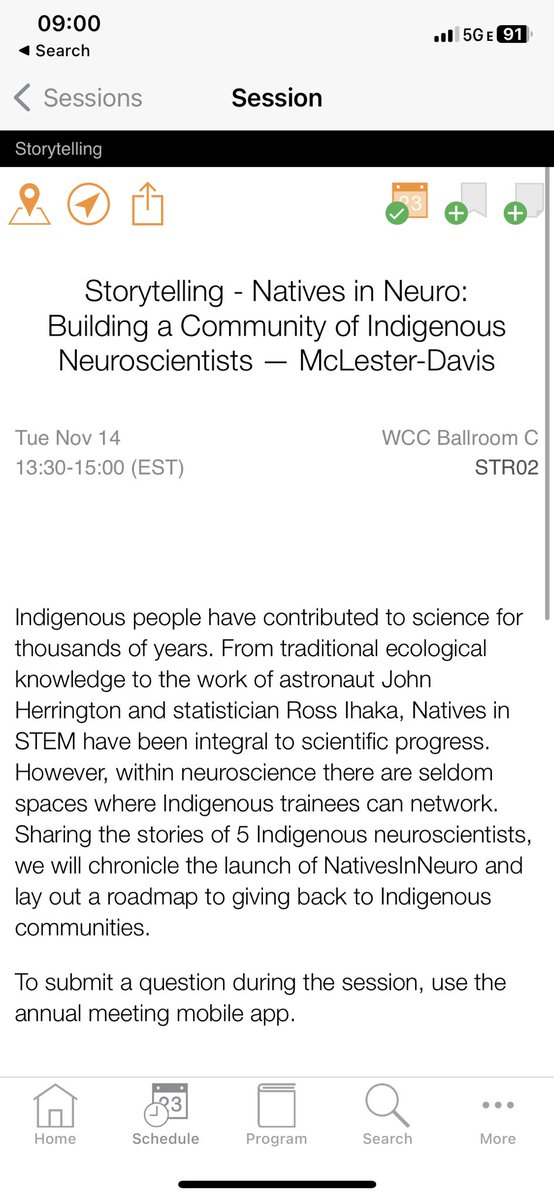 At #SfN23? please join us this afternoon for a panel moderated by <a href="/lmclesterdavis/">Dr. Lauren W. Yowelunh McLester-Davis</a> 

The unofficial launch of <a href="/NativesInNeuro/">NativesinNeuro (NiN)</a> group, our 90 minute session highlights several stories you won’t want to miss!

+ stick around after to find out how you can get involved in future events