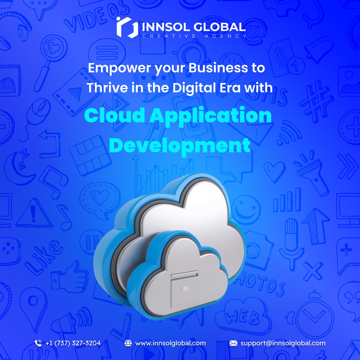 InnsolGlobal's tweet photo. "Unleash the Power of Cloud Applications for Business Growth"
#CloudDevelopment #DigitalTransformation #Innovation #BusinessEmpowerment #TechSolutions https://t.co/uvnOvx4oPV