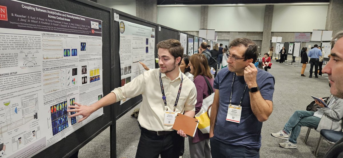 So proud of undergrad alum Brad Rauscher presenting his PhD work at BU - he hit the ground running for sure!