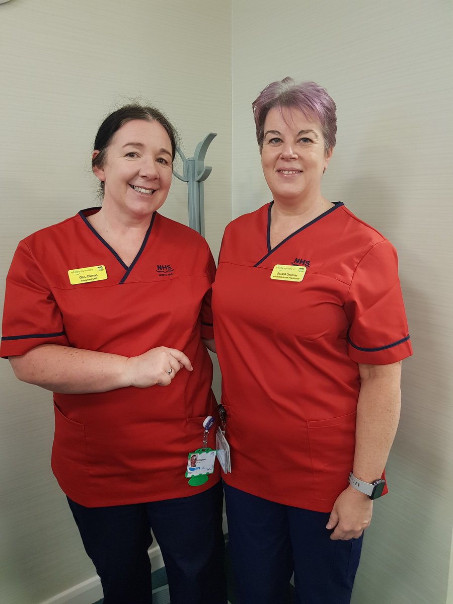 Delighted to attend the launch of the new ANP uniform for NHSGGC