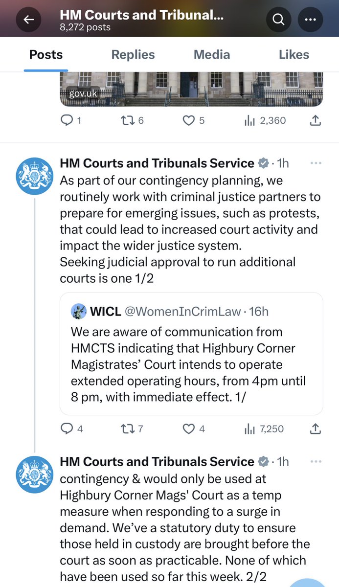 Criminal barristers & solicitors know, notwithstanding discrimination issues, forcing criminal courts to open longer won’t work if there is no one to man or woman justice @HMCTSgovuk must listen to those relied on to deliver justice before a putsch 4 counter productive measures