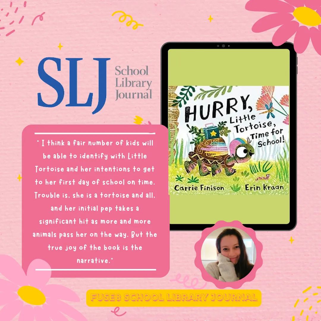 'I think a fair number of kids will be able to identify with Little Tortoise and her intentions to get to her first day of school on time. But the true joy of the book is the narrative.' -Fuse8 School Library Journal 

#AudiobookNarrator #AudioReview