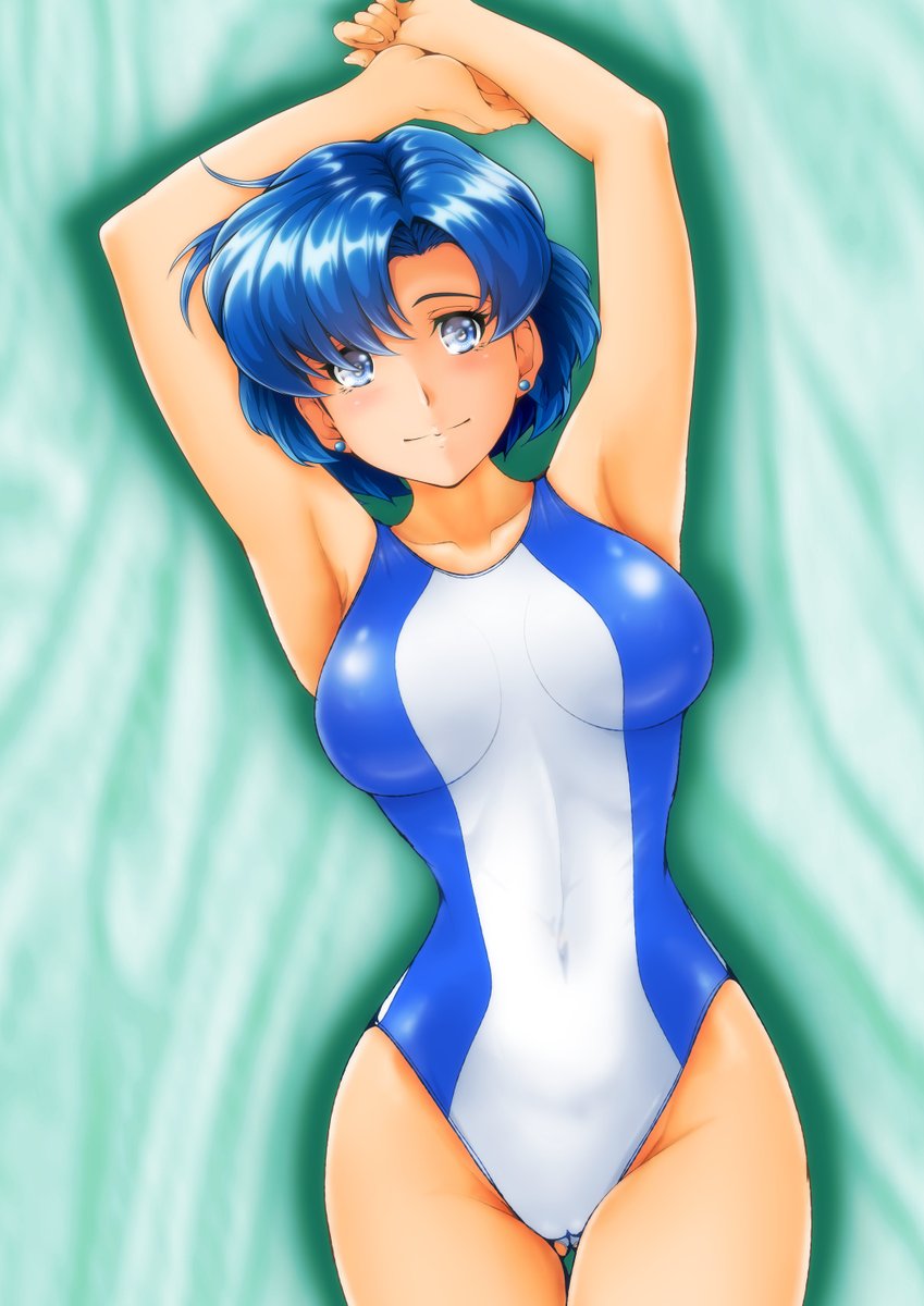 今日も過去絵!
亜美ちゃん競泳水着なのぜ。 