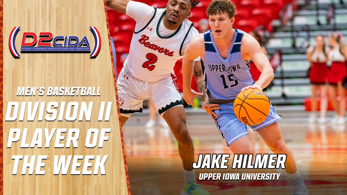 DIVISION 2 LEADING SCORERS THROUGH WEEK 1

1. Jake Hilmer, Upper Iowa - 34.5 PPG
2. Zawdie Jackson - West Ga. - 31 PPG
3. Maalik Cartwright - Delta St - 29.5 PPG
T4. Dieker Padrino - WV Wes. - 28.5 PPG
T4. Milos Vicentic - McKendree - 28.5 PPG

TOP 20: theportalreport.com/2023/11/14/d2-…