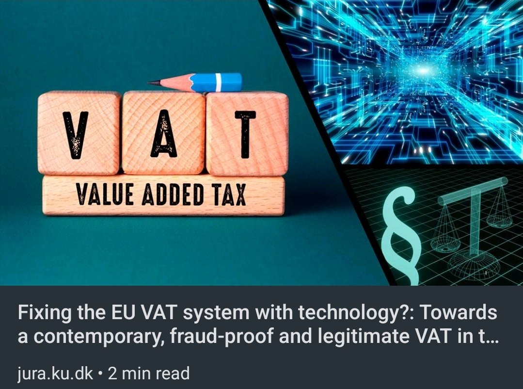 delaFeriaR's tweet photo. Teaching obligations this term mean I am doing minimal travelling. But for those interested in AI, technology and their impact on tax systems - and honestly, why wouldn't you be?! - I am doing a keynote address this week at Copenhagen University. 
https://t.co/N1zKPOcJgn https://t.co/hhuic0UJbL