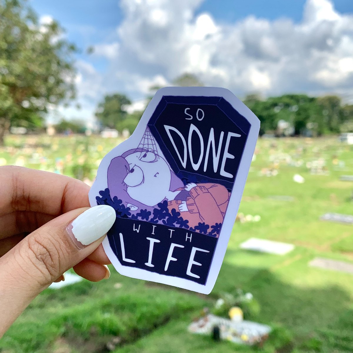 wirdongkomiks's tweet photo. Yung gusto mo mag time-out muna sa buhay mo.

Get a So Done With Life sticker from our Wirdong Komiks Originals sticker pack!
Waterproof, alcohol proof, and scratch proof!
⬇️ shop here: ⬇️
https://t.co/z4I0UNtTTO https://t.co/6i2AuS2AC1