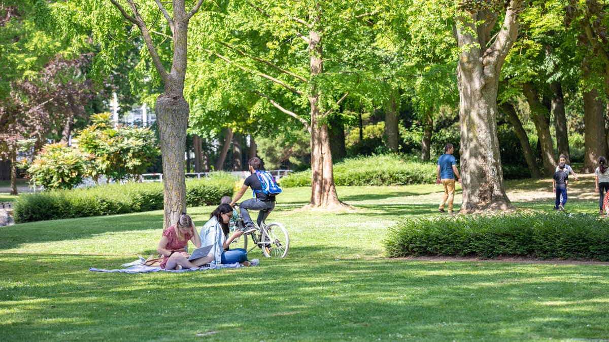VilledeReims's tweet photo. Reims parmi les 10 villes les plus #vertes de France ! Avec 265 ha d’#EspacesVerts, #Reims se classe 8e selon l’@ObsVillesVertes. Cela récompense l’investissement conséquent en matière d’espaces verts, qui se concrétise à travers les projets #ReimsNature. https://t.co/n0kHcmpNwO