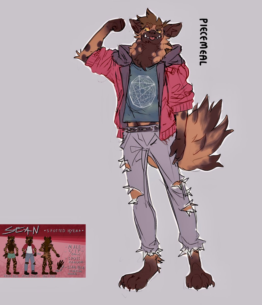 Coloured sketch comm for <a href="/CtearArt/">C Tear 🍉</a> !!!

Yeen

#furryart #furryfandom #commissionart #furry #hyena