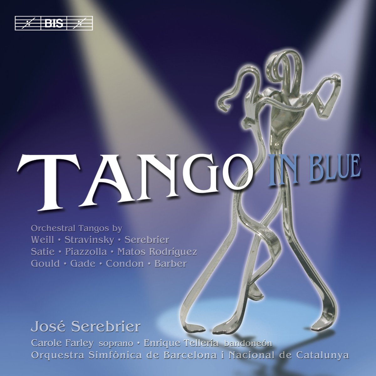 Join us for a Tuesday Tango in Blue, with Maestro Jose Serebrier & the Barcelona Symphony Orchestra 🎧Listen here! bisrecords.lnk.to/1175 @JOSESEREBRIER @carolefarley @auditoribcn #tango #classical #Maestro