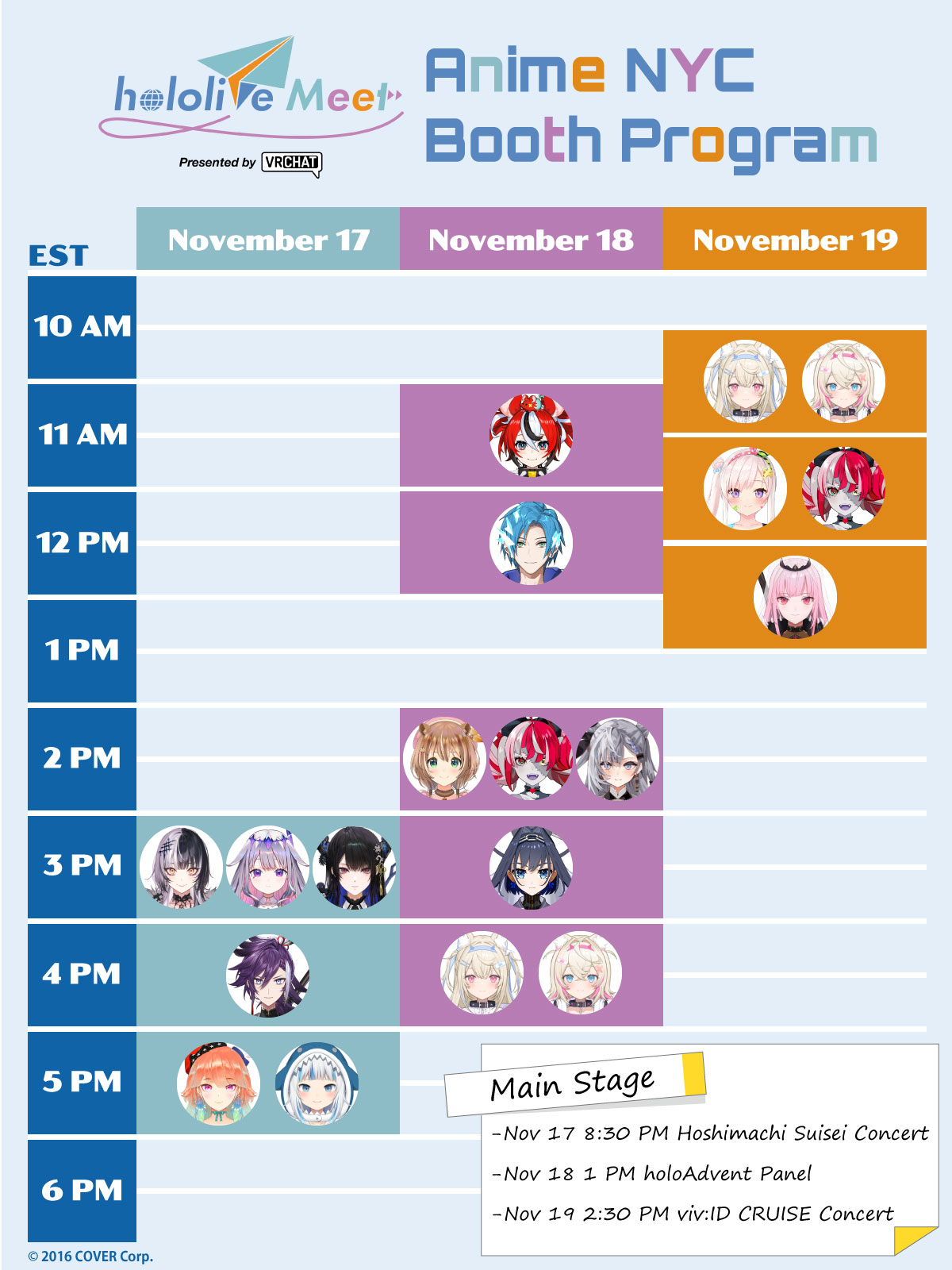 Anime Timetable, Air Times, Chart