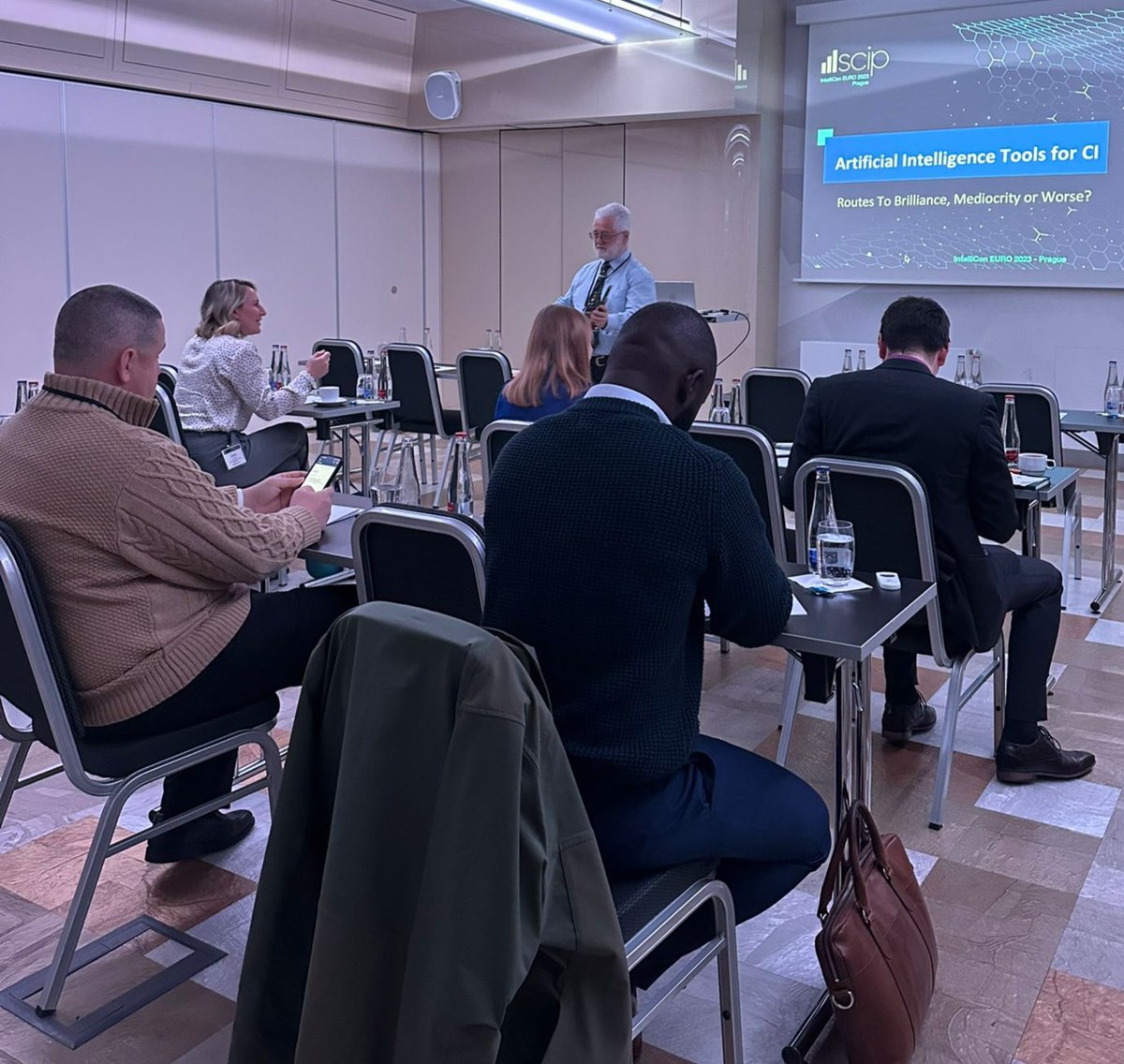DAY 2 #IntelliConEURO2023: 🌐Artificial Intelligence Tools for CI – Routes To Brilliance, Mediocrity or Worse? Breakout Session with @Arthur Weiss

Join us as we look at using the leading #AI tools for research and supporting #CI processes – and possible problems that can arise