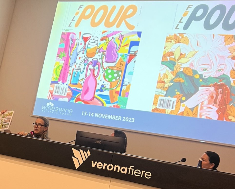 stefanomlg's tweet photo. «If a professional journalist takes you on a sidebar conversation, entertain it. They are asking because they see a spark of something interesting and need your time to explore it for a potential story» #wine2wine #wine2wine2023 #winemedia #winecommunication #winePR https://t.co/0NSjEbZWku
