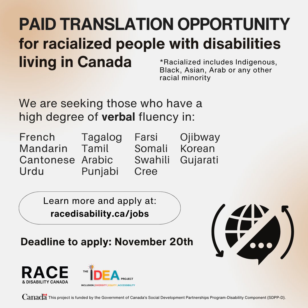 Race and Disability Canada tweet media