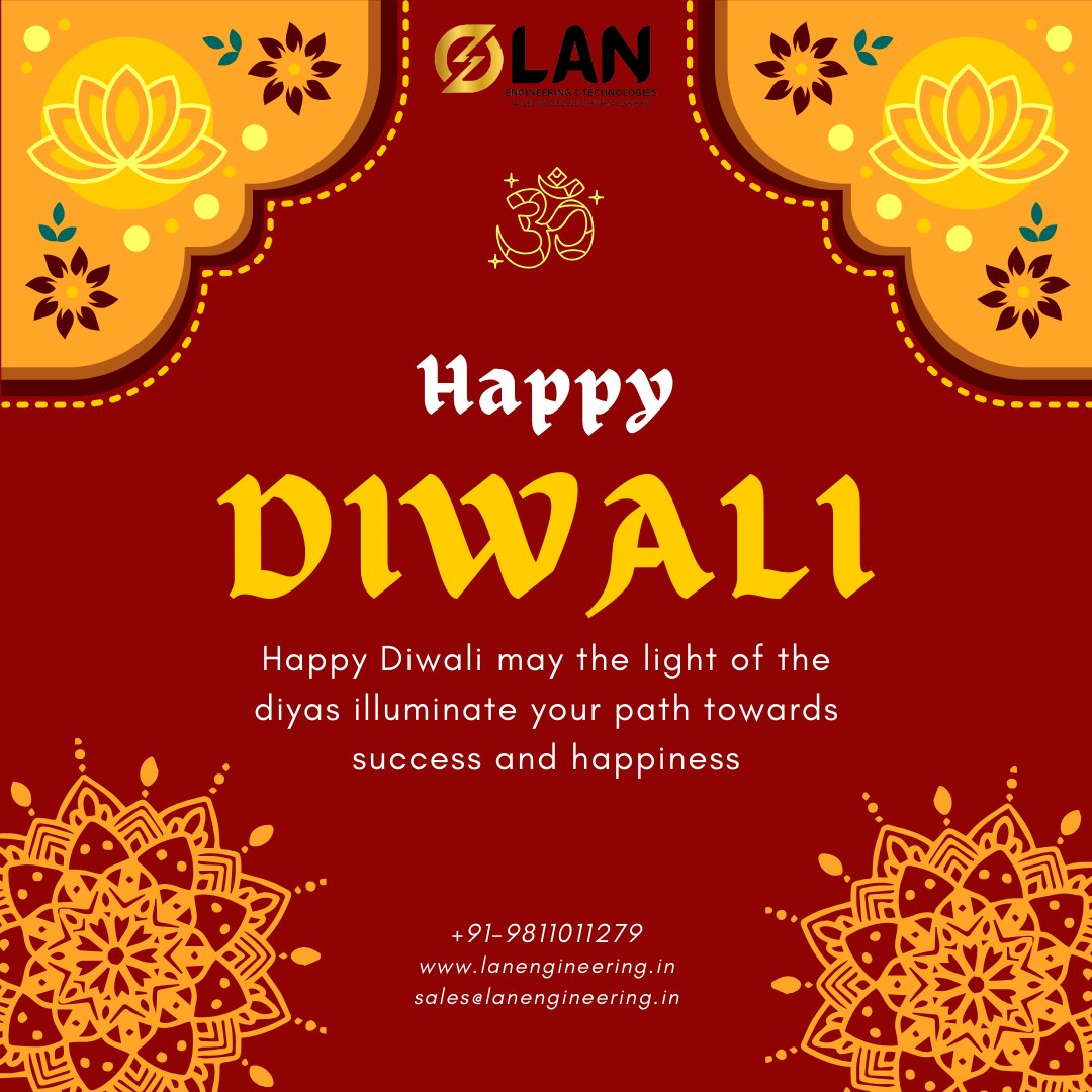 lan_enginering's tweet image. May the celebrations of Diwali be full of lights and sparkles of smiles. Wishing you and your family a very happy and safe Diwali. #lan #lanengineering
#HappyDiwali #diwalivibes #happydiwali2023 #diwalilights #diwalicelebrations #HappyDeepavali #celebrations #festivaloflights