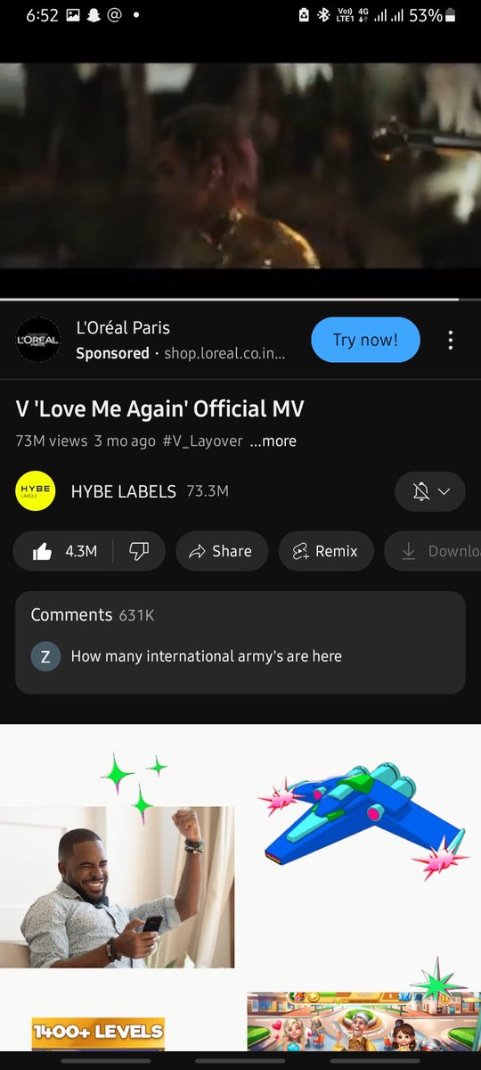 Can you please drop a SS of streaming lma on yt and tag 7 moots to continue the chain, don't break the chain
@jeonkootwt @bangtanlight07 @imissyoongiii @kooksadmirer @SMOL_Minniee @ot7homie @taytannis 
(Srry for these random tags, but pls complete it)