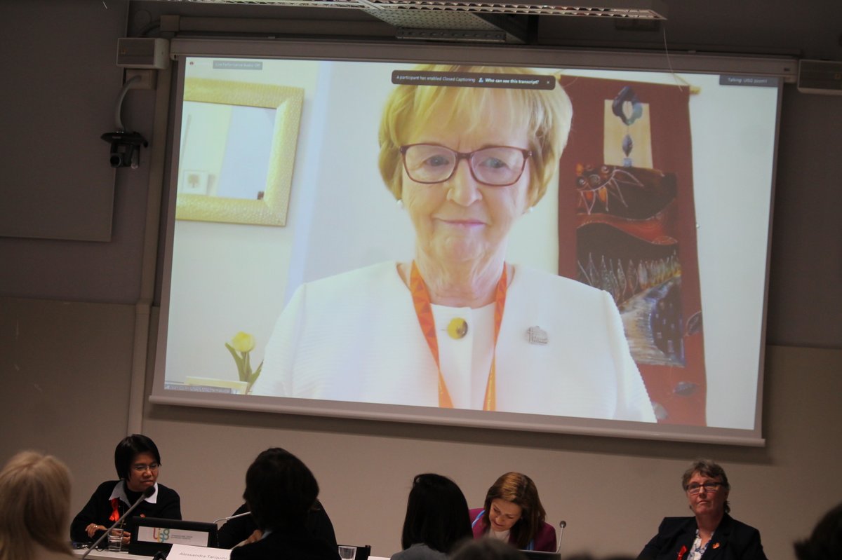 Talitha Kum Rome (@talithakumrome) on Twitter photo "Stopping the violence is possible and it starts with listening to the survivors."
Sr. Jean Quinn, Executive Director of <a href="/UNANIMAIntl/">UNANIMA International</a> , during the event "Invisibles No More".
<a href="/uisg_superiors/">UISG International Union of Superiors General</a>
@wucwo
#ViolenceagainstWomen "Stopping the violence is possible and it starts with listening to the survivors."
Sr. Jean Quinn, Executive Director of <a href="/UNANIMAIntl/">UNANIMA International</a> , during the event "Invisibles No More".
<a href="/uisg_superiors/">UISG International Union of Superiors General</a>
@wucwo
#ViolenceagainstWomen