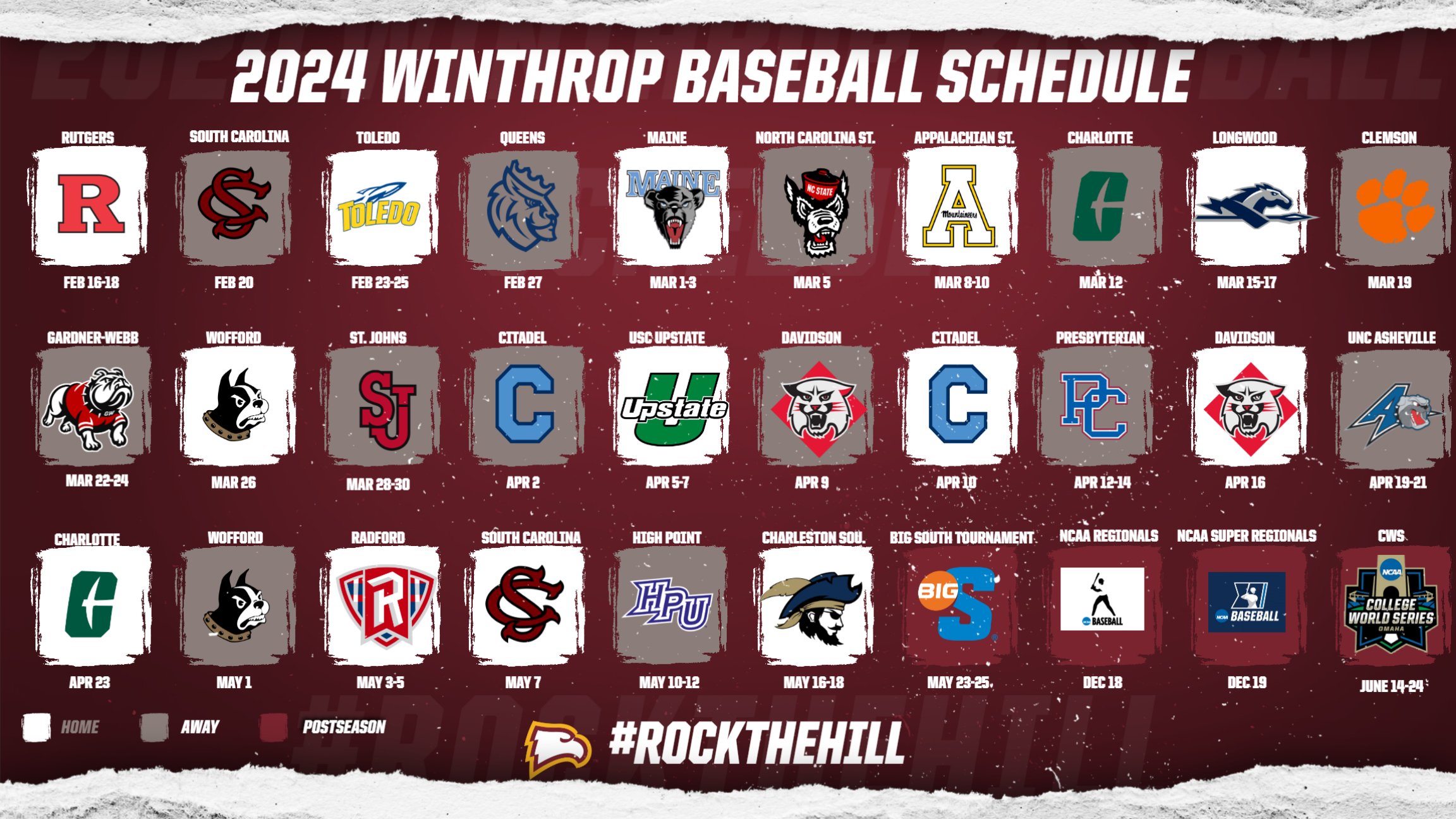 Winthrop Fall 2025 Exam Schedule Spring Training 2025