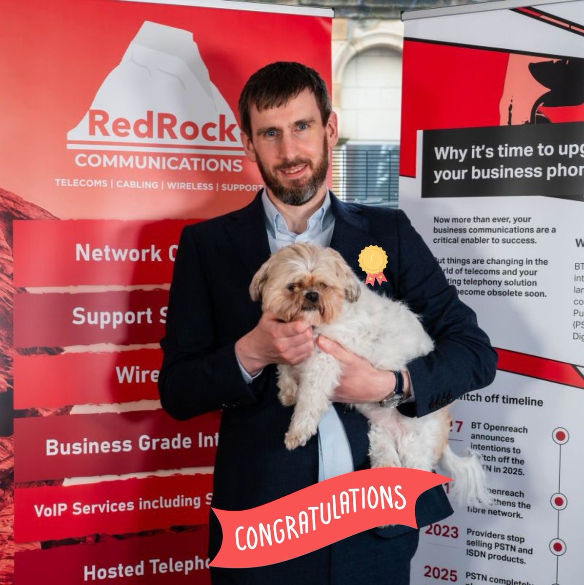 🎉 Celebrating 5 Years with Our Visionary Leader! 🎉

Join us in extending warm wishes to our CEO and Managing Director, Paul James, as he marks his remarkable 5th anniversary with Red Rock Communications! 🙌

Congrats Paul!👏

#HappyAnniversary #RedRockComms #Telecoms
