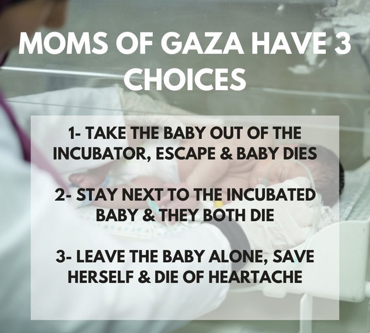 What kind of world leaves a mother with these kind of decisions to make?