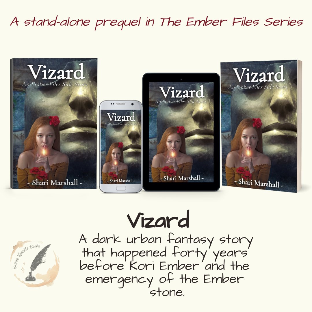 Vizard will be released on December 14, 2023. The countdown is on.
#releasedate #onemonth #Vizard #standalone #prequel #EmberFiles #darkurbanfantasy #urbanfantasy #magic #secretlives #comingsoon #newtitle #Canadianbookseries #CanadianAuthor #ShariMarshall #WritingSparkleBooks