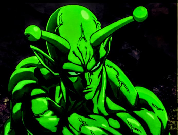 demochisto7's tweet photo. No es Piccolo pero el verde le queda muy bien
#saitama #OnePunchMan #vaccineman https://t.co/uLrOehoGqF