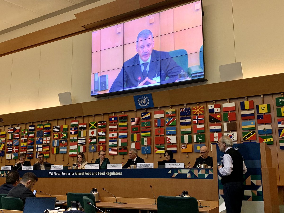 Important and interesting consideration of prof Pinotti at the FAO Global forum for animal feed and feed Regulators: if we want insects to become a truly sustainable source of feed, they must be able to grow on substrates that cannot be used directly by livestock or in other ways