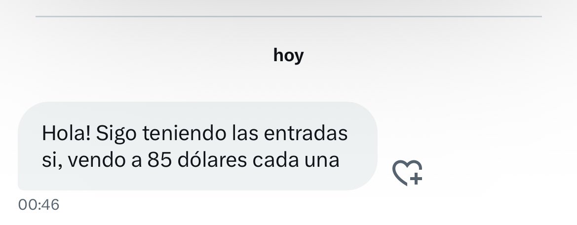 estoy buscando entradas para duki el 3/12 y una me pasó este precio dale cualquier cosa te aviso