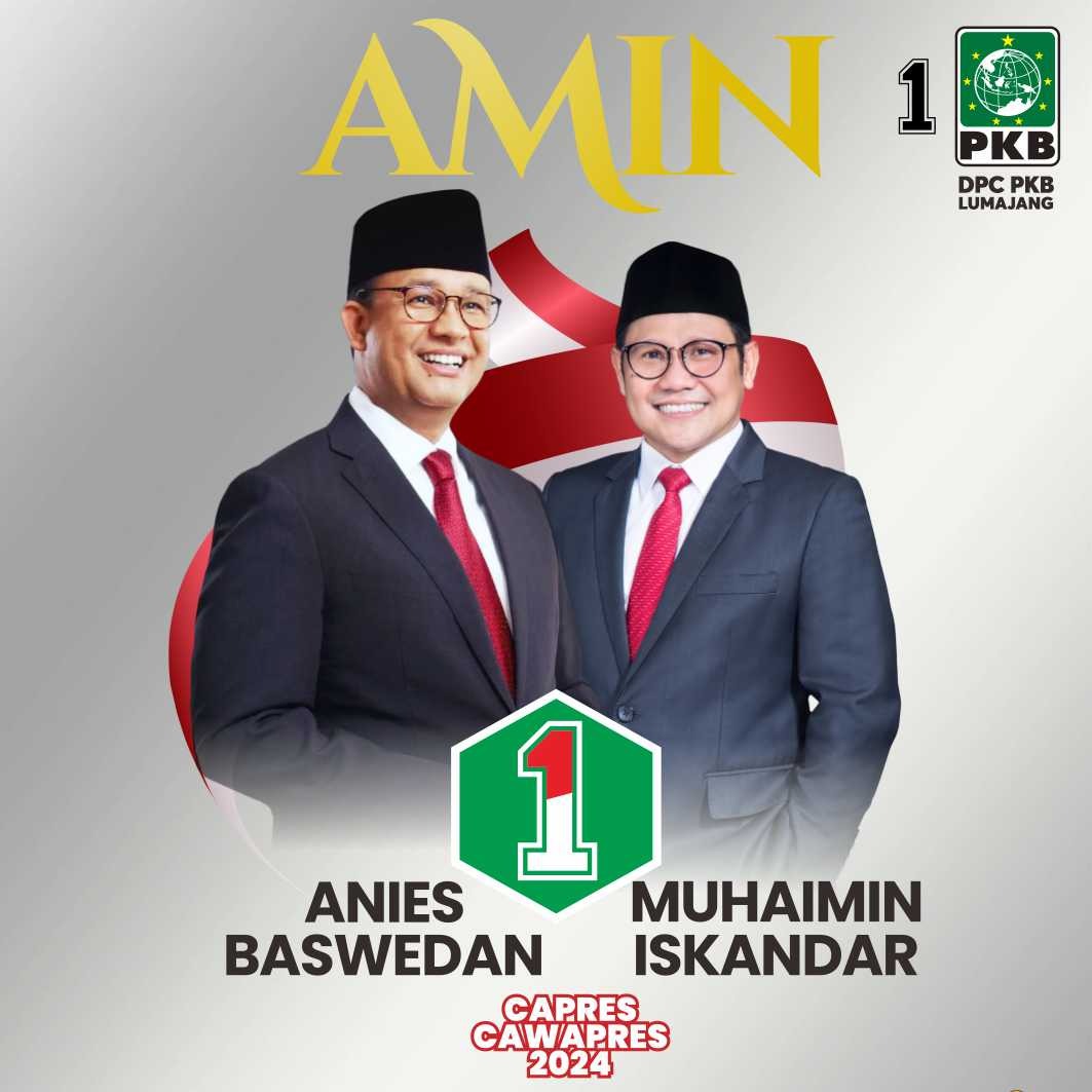 AMIN SATU-kan Indonesia 👊🏻

——
#GusImin
#AMINSATUkanIndonesia