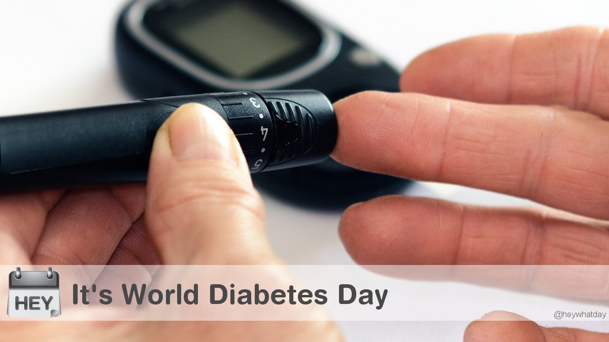 It's World Diabetes Day! 
#WorldDiabetesDay #DiabetesDay #WorldDiabetesDay2023