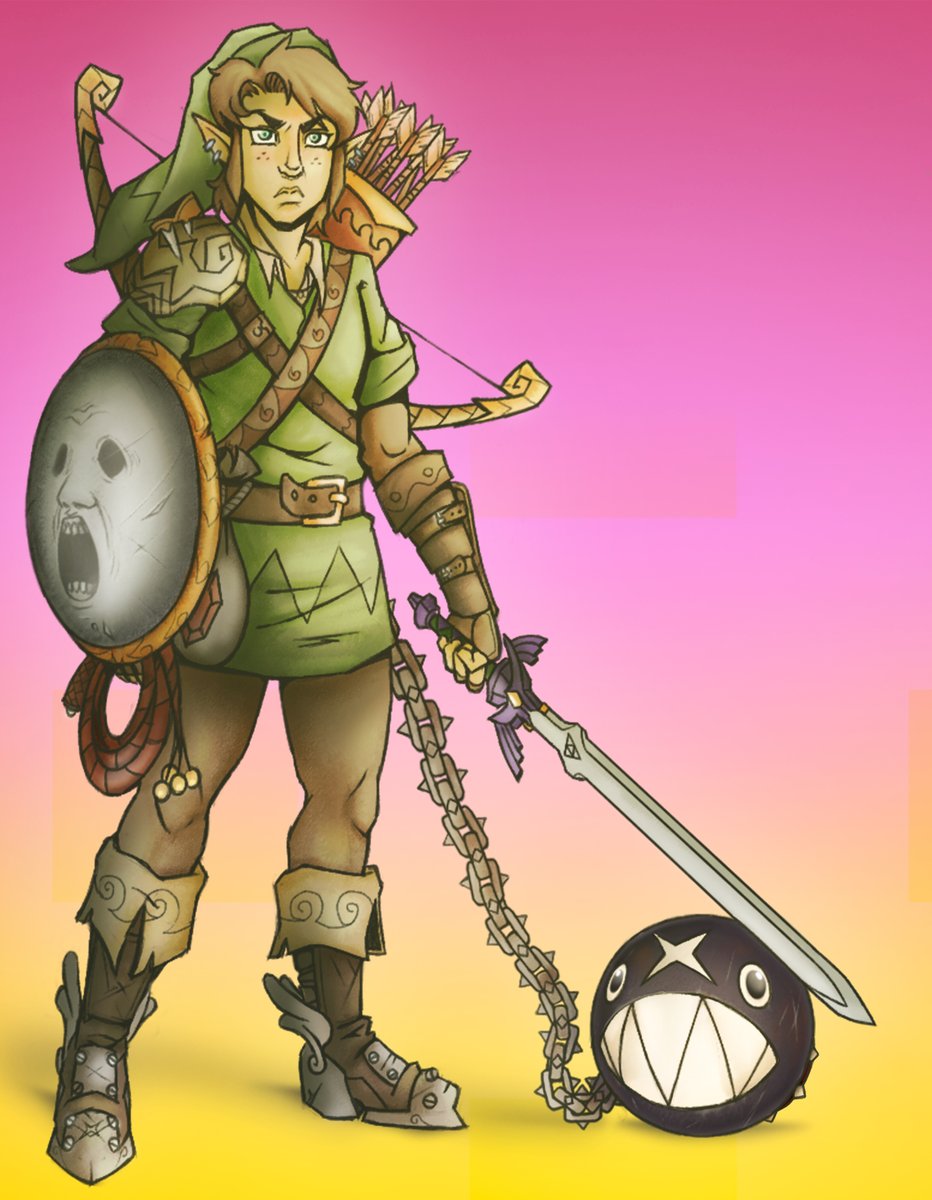 ZengZero__'s tweet photo. Link (The legend of zelda) https://t.co/tkvaGk2BH4