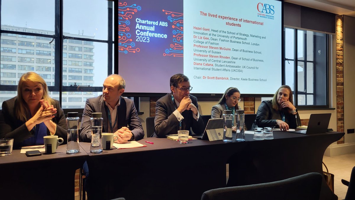 Fantastic <a href="/CharteredABS/">Chartered ABS</a> Annual Conference ‘23. Great to meet other business schools leaders. A privilege to represent @UCLan - a <a href="/SmallBizCharter/">SmallBusinessCharter</a> accredited school - as speaker, taking about the international student experience. #CABS2023  @UCLanBusiness