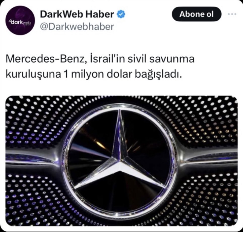 Kimler Mercedes’ini boykot edip yakıyor, bi görelim…  #memechallenge