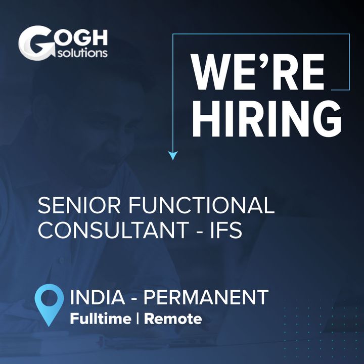 Seeking a dynamic team to join as an IFS Senior Functional Consultant? 
#JoinOurTeam #IFSConsultant #DynamicWorkplace 

Read Job Description: zurl.co/chFQ