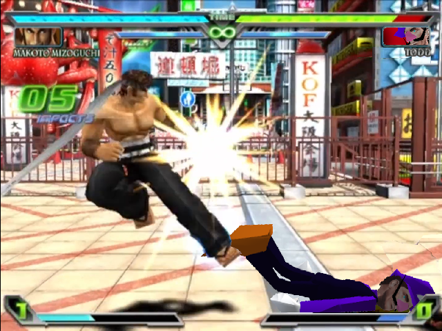 FraudKrew's tweet photo. Happy #Karnovember, here's your #TuesdayTodd:
The King of Fighters: Maximum Impact reg.A (2007)

Met with a lukewarm reception, the, frankly underrated MI series took KOF into 3D. This Japan-only revision of KOFMI2 featured Mizoguchi of Karnov's Revenge as a guest character! https://t.co/lTYngrsENI