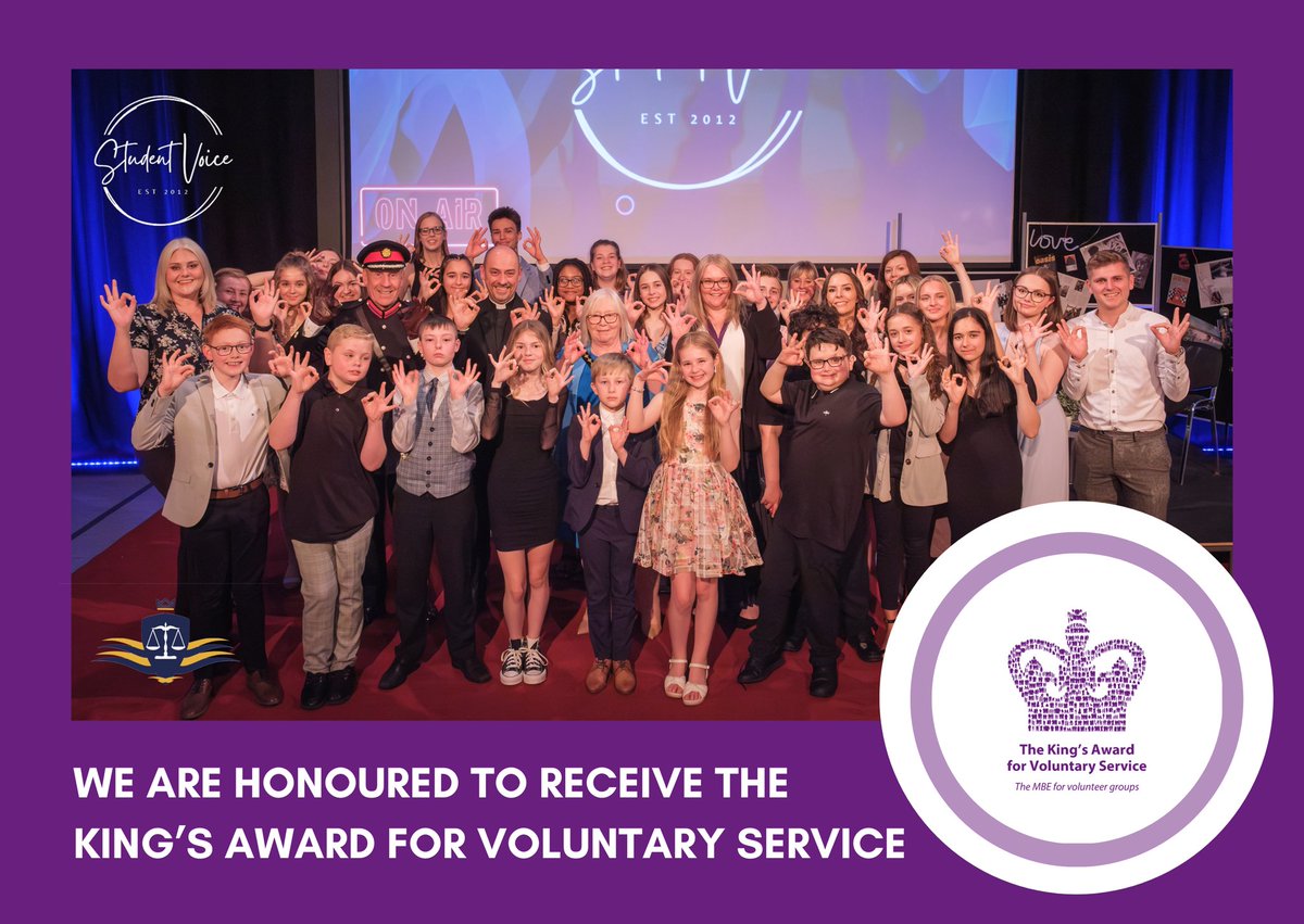 Thank you to every single person who has supported our projects and initiatives! We are still pinching ourselves at the news we have won the <a href="/KingsAwardVS/">The King's Award</a> 🥳
#KAVS2023