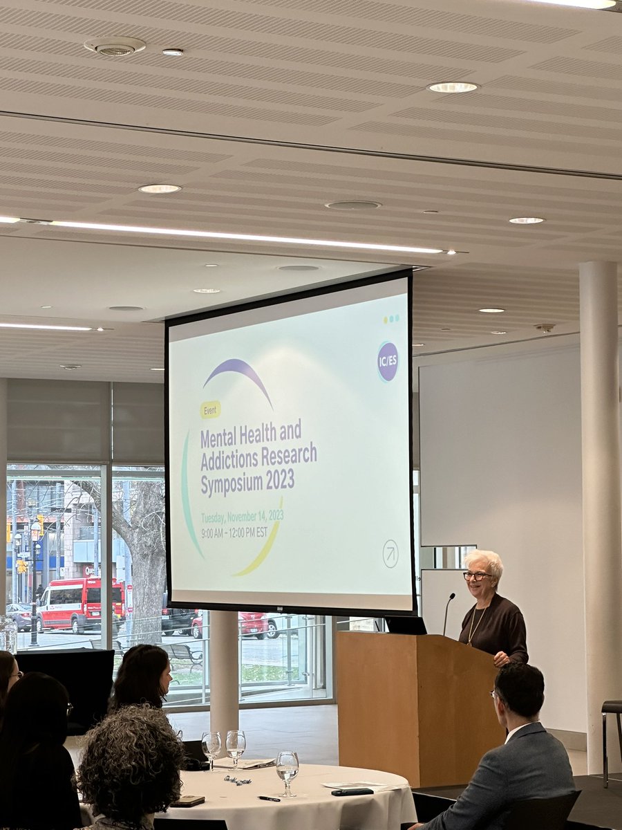 ICESOntario's tweet image. We’re so thrilled to have Deputy Minister of Health, Dr. Catherine Zahn as keynote speaker at the Mental Health and Addictions Symposium 2023! She shares her 3 strategic priorities and how we can collectively move forward in better supporting Ontarians. #evidenceforeveryone