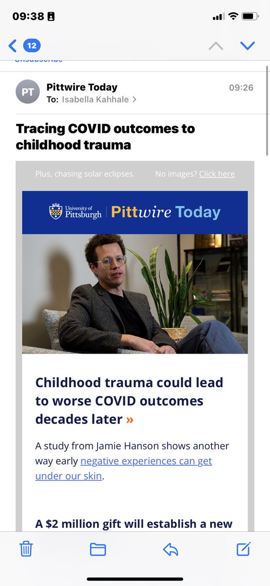 the man/myth/legend ⁦<a href="/JamieLarsH/">Jamie Hanson (@jamielarsh.bsky.social)</a>⁩ gracing the cover of the Pitt newsletter to discuss our latest work!