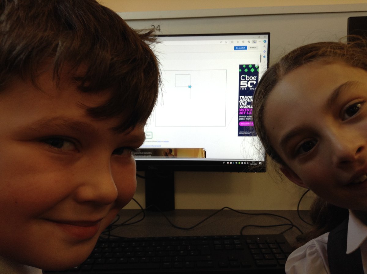latimerprimary's tweet photo. Year 4 are learning how to program a screen turtle. We have learnt all the basic commands. Here we are having a competition to see who can program the turtle to make the digits 0-9 the fastest! #LatimerICT #gogogo https://t.co/h0R0i8jnCX